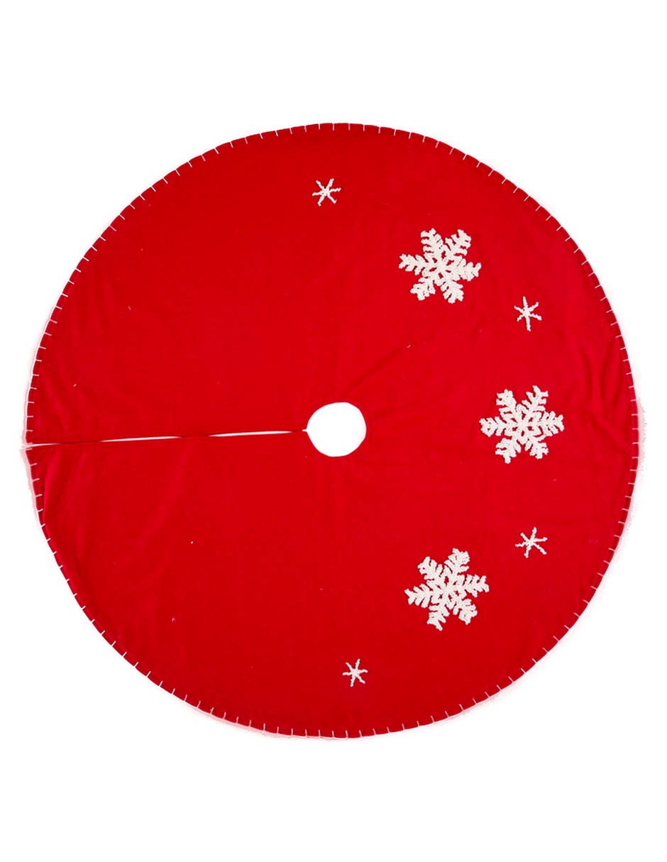 Pie de árbol navideño
