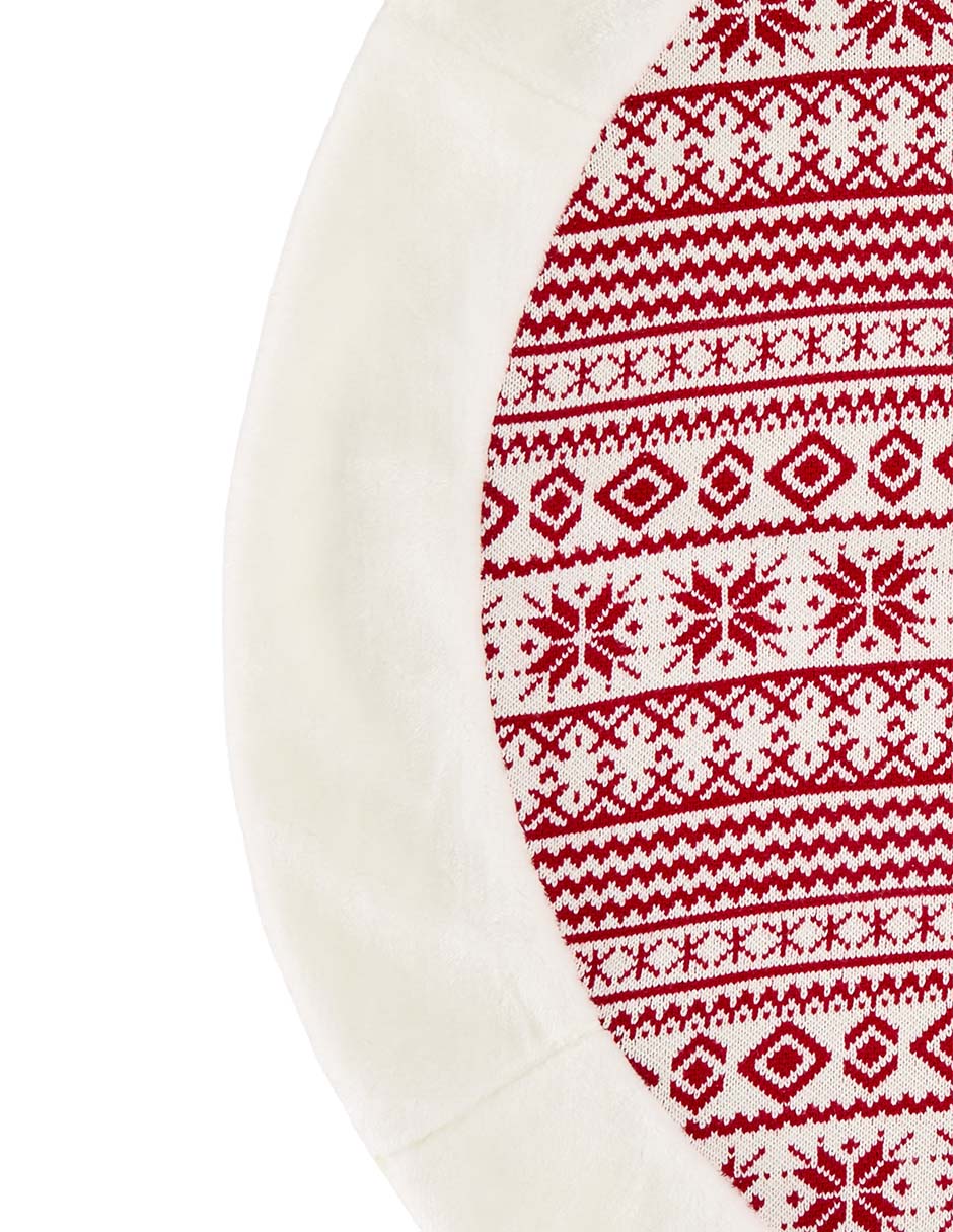 Pie de árbol navideño 2