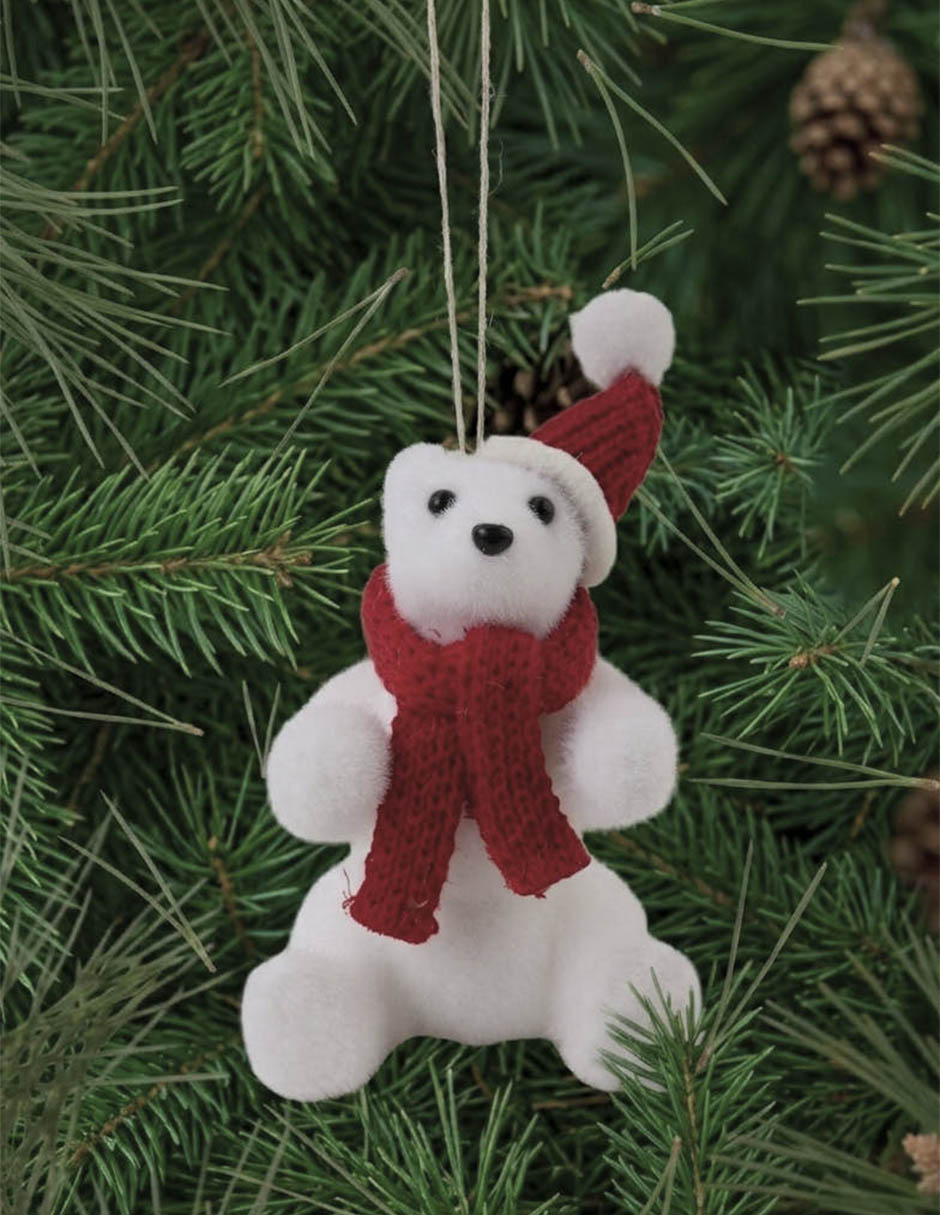Ornamento navideño oso 5