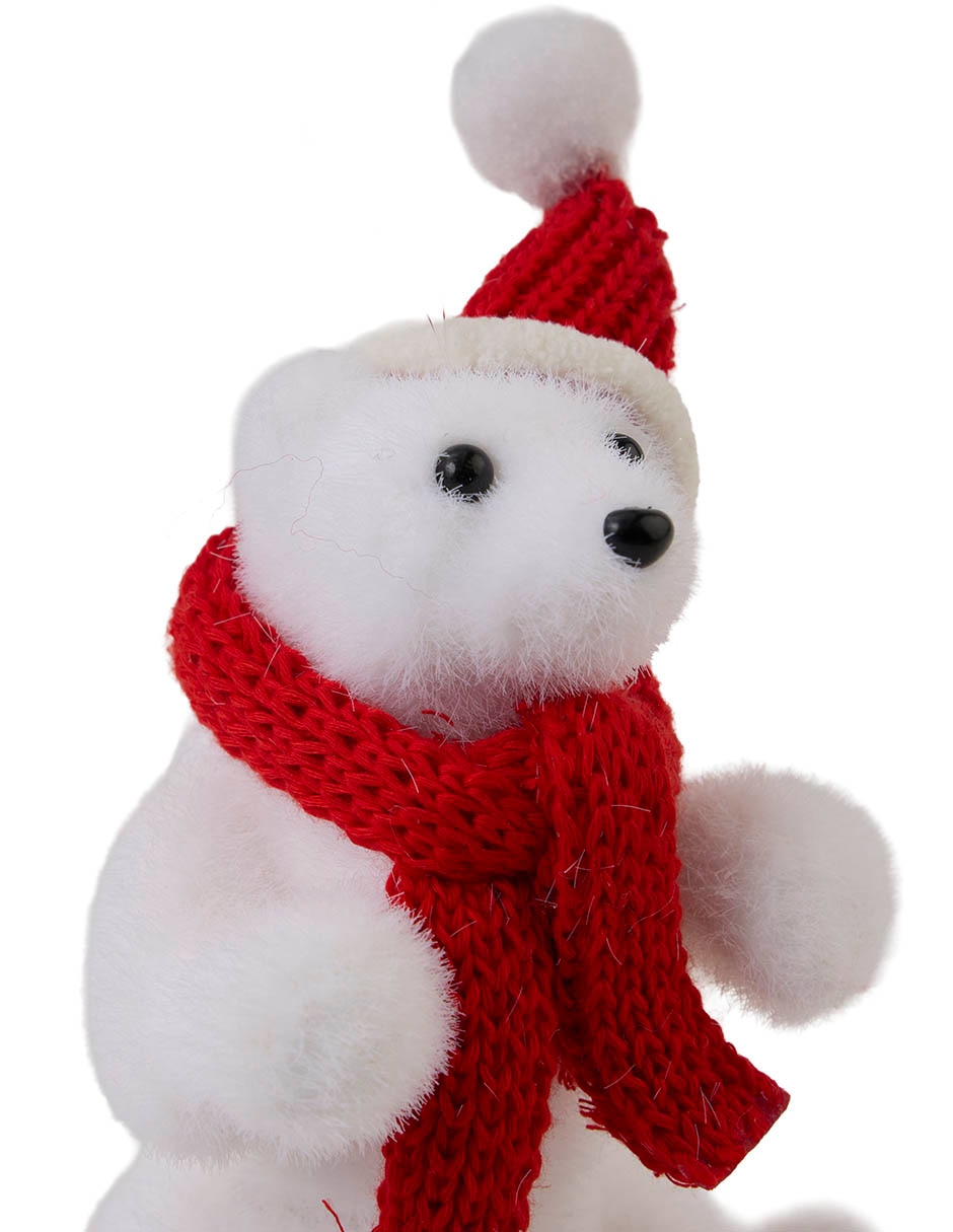 Ornamento navideño oso 4