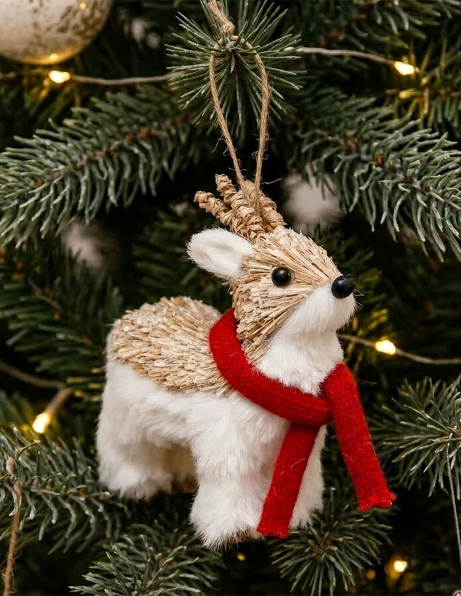 Ornamento navidad reno 5