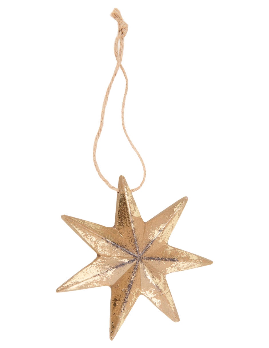 Ornamento navidad estrella