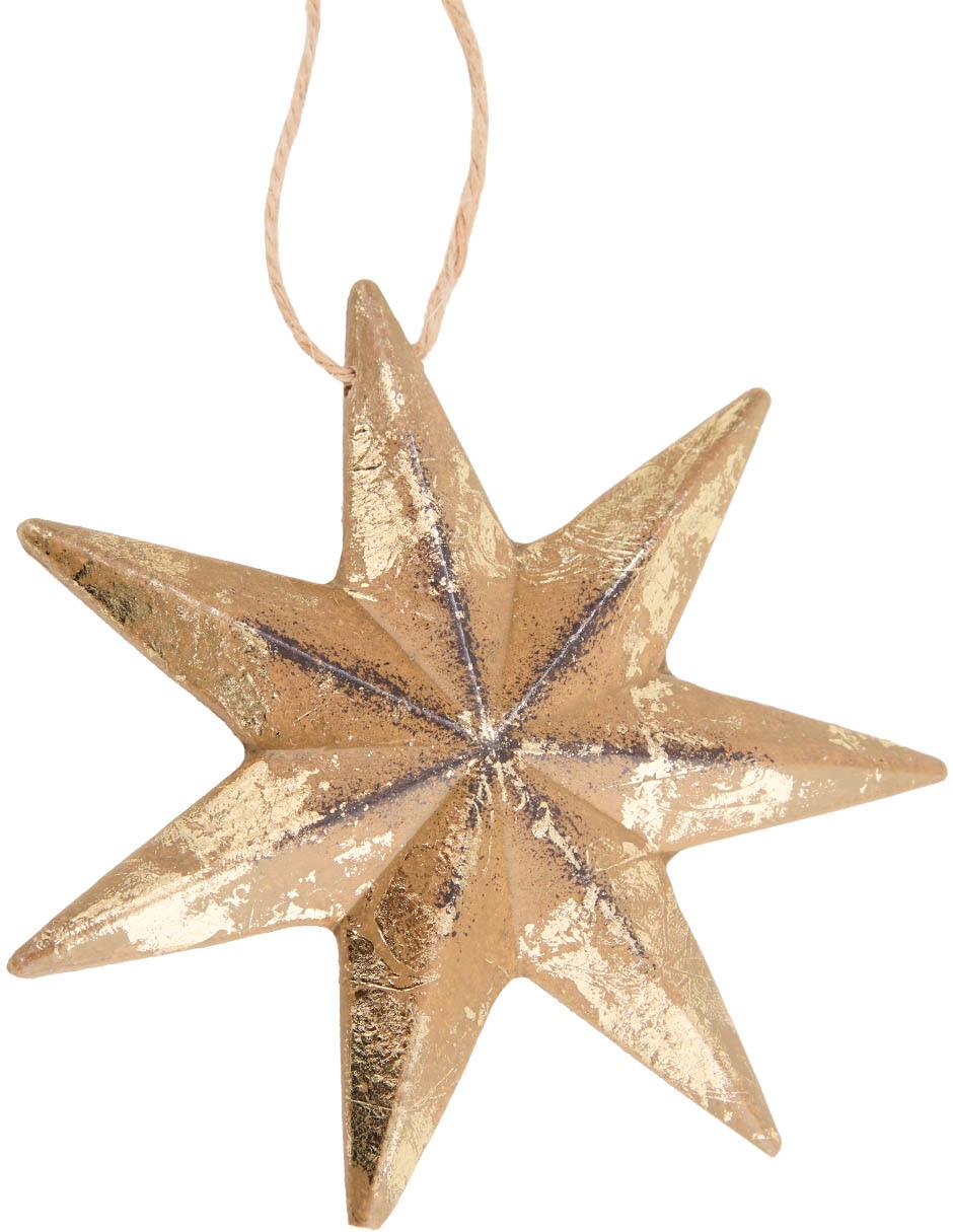 Ornamento navidad estrella 4