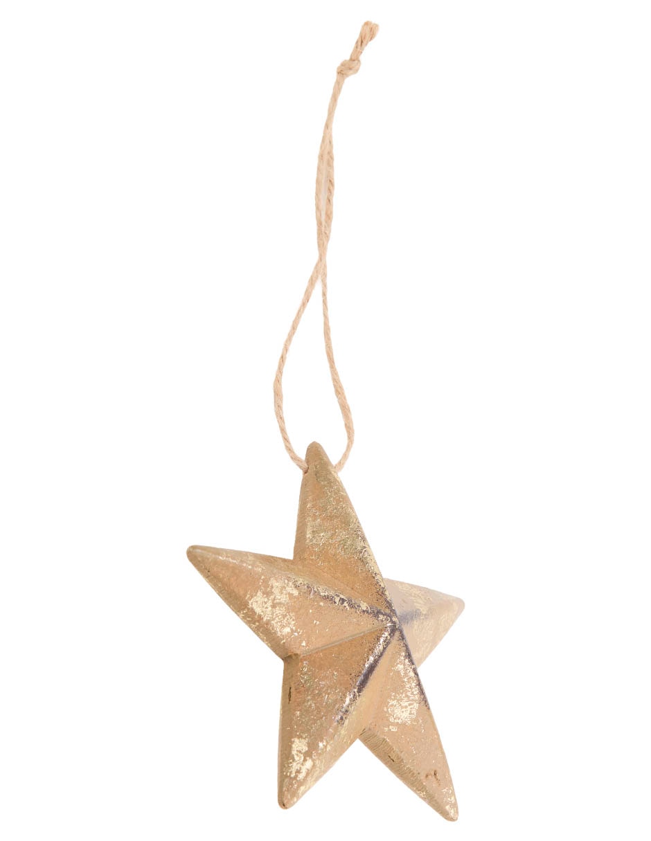 Ornamento navidad estrella 2