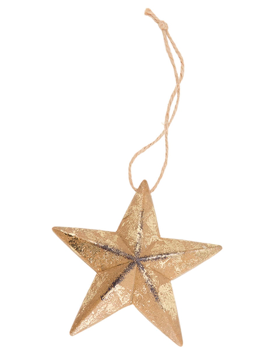 Ornamento navidad estrella 3
