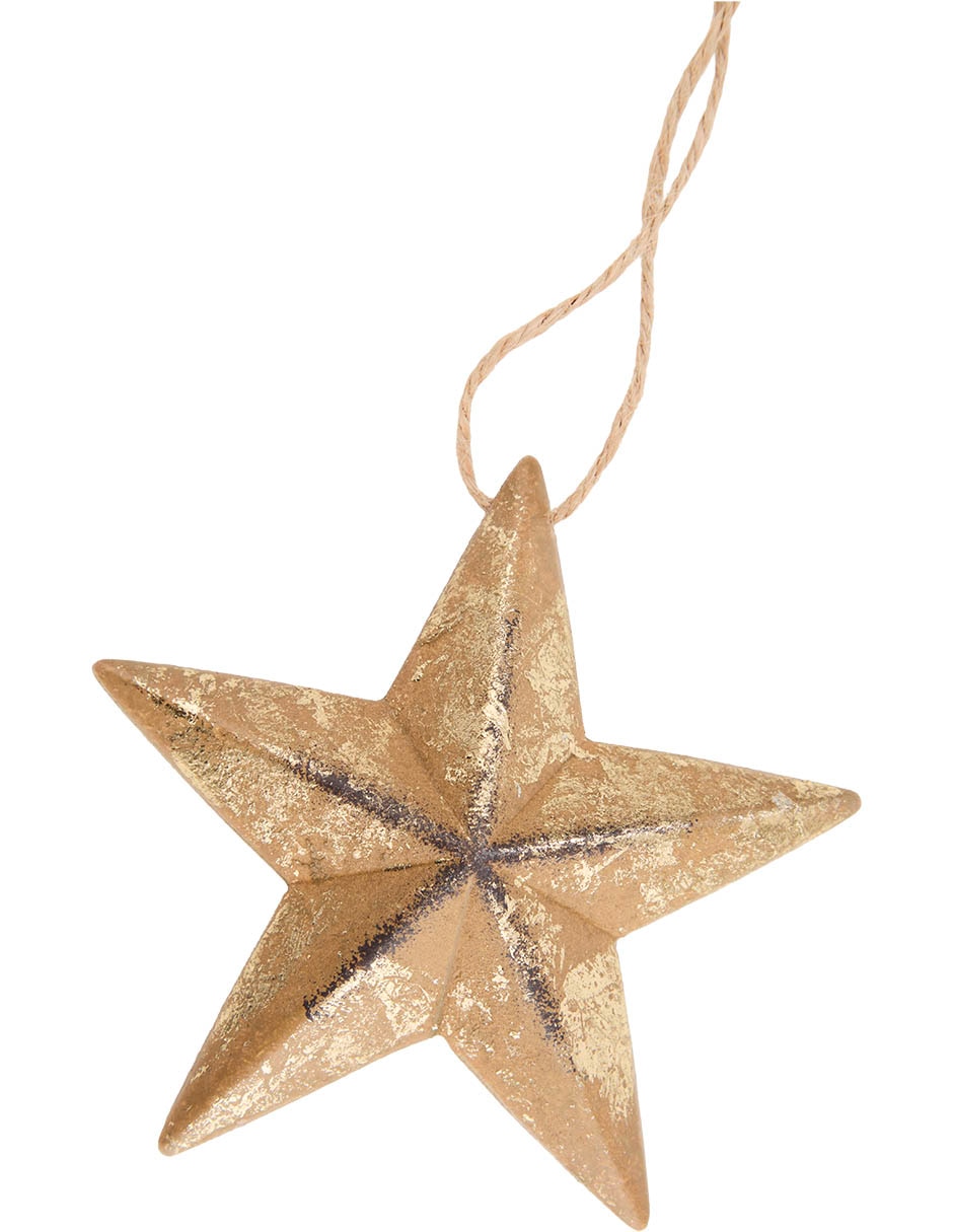 Ornamento navidad estrella 4