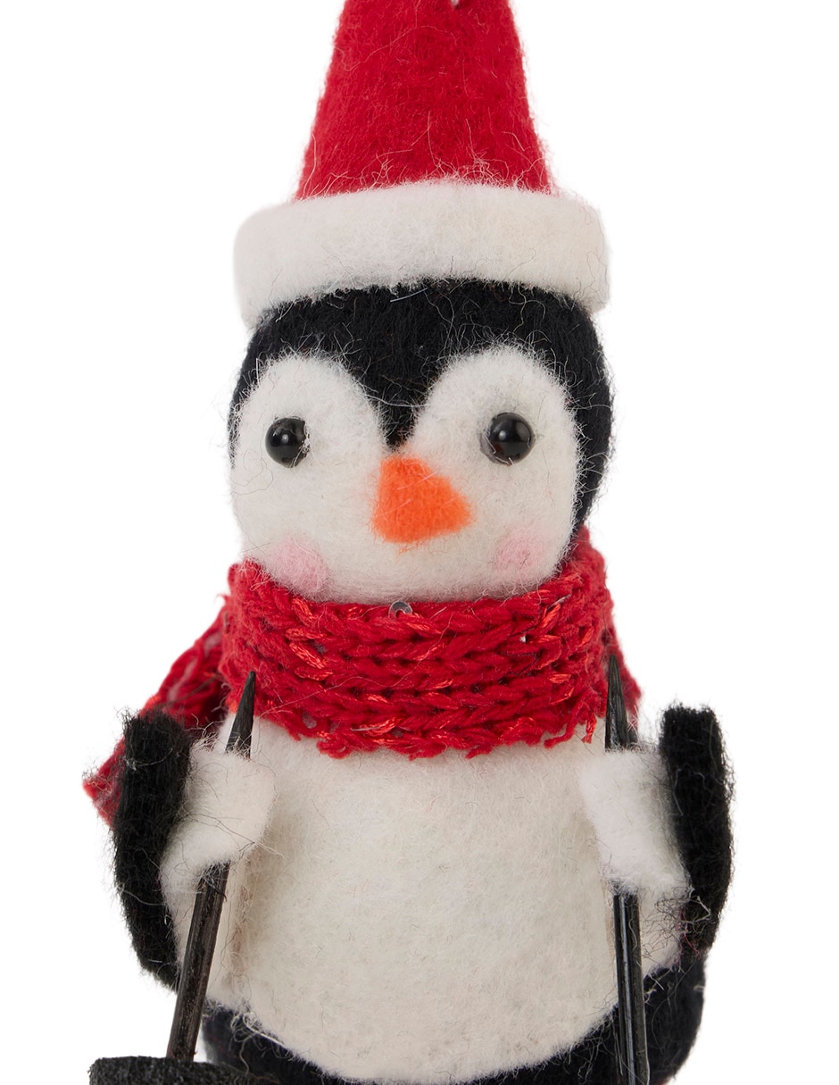 Ornamento navideño pingüino 4
