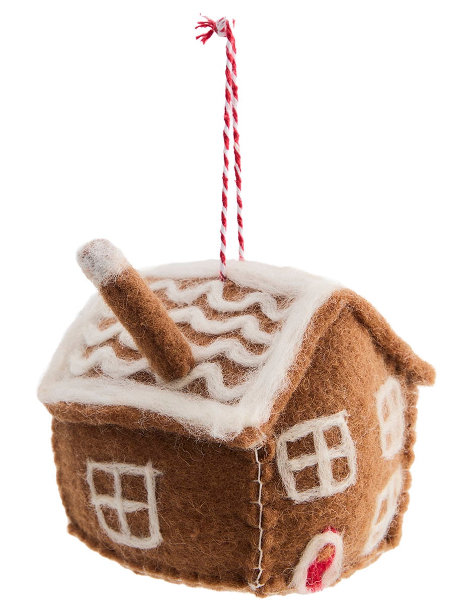 Ornamento navidad casa 2