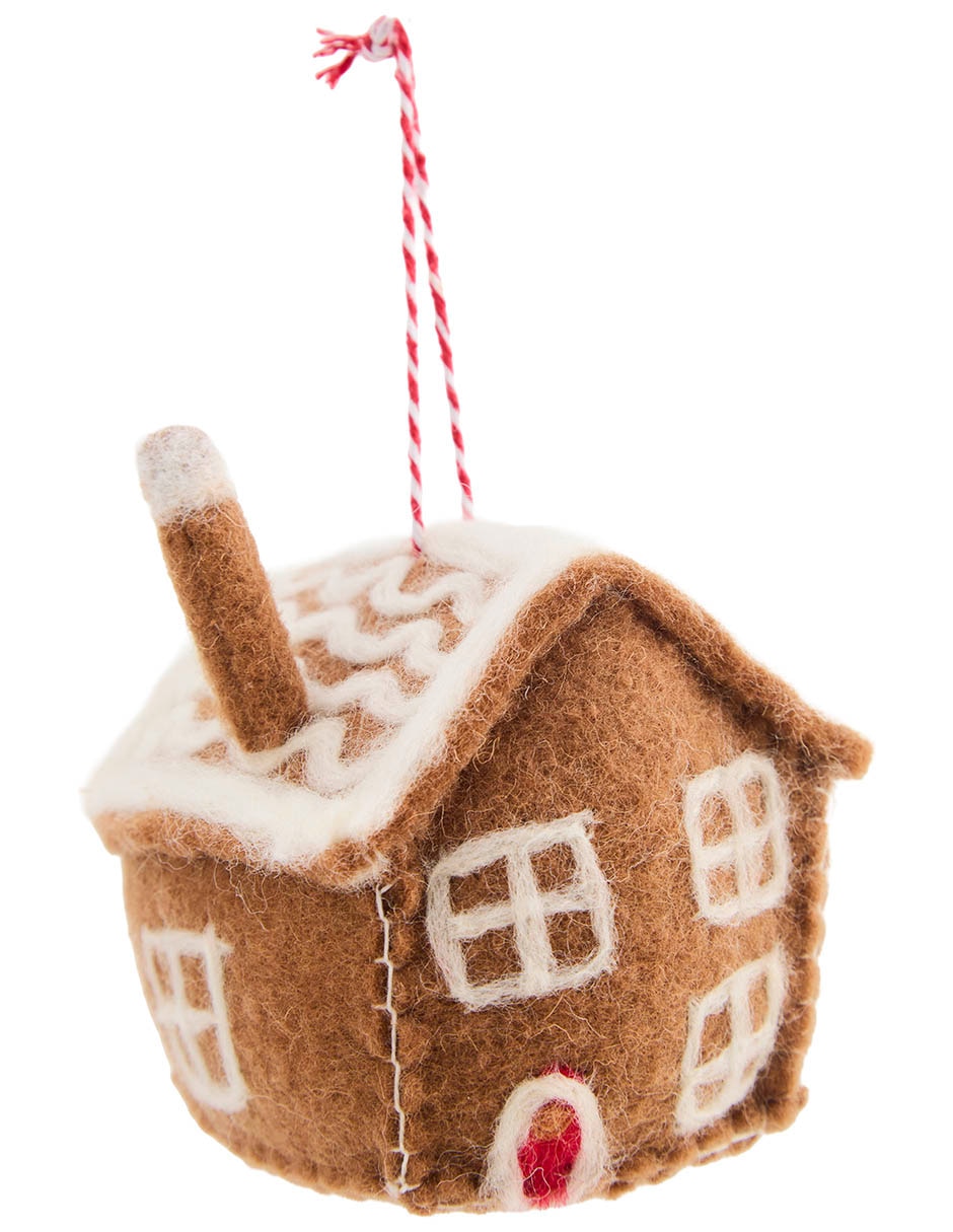 Ornamento navidad casa 3
