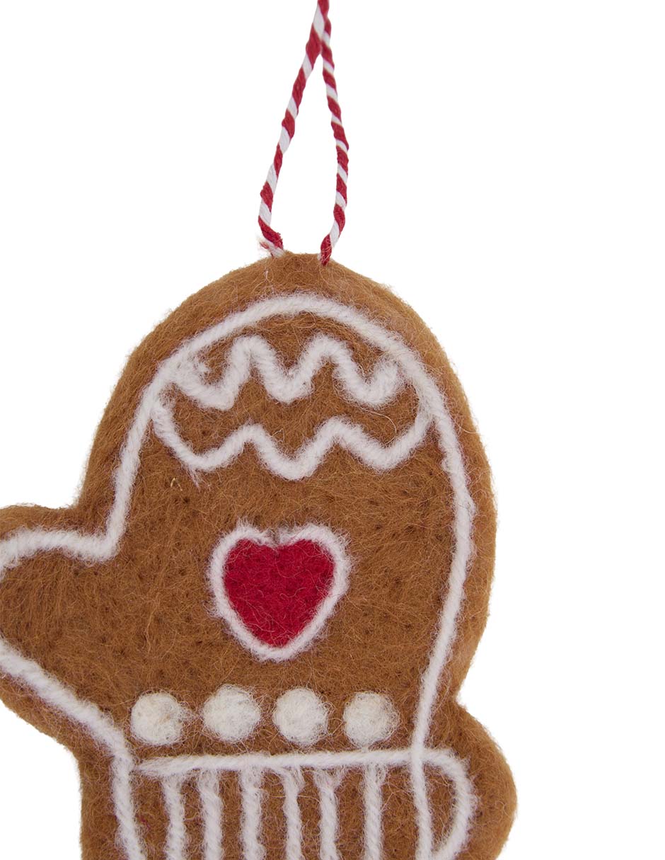 Ornamento navideño de guante 4