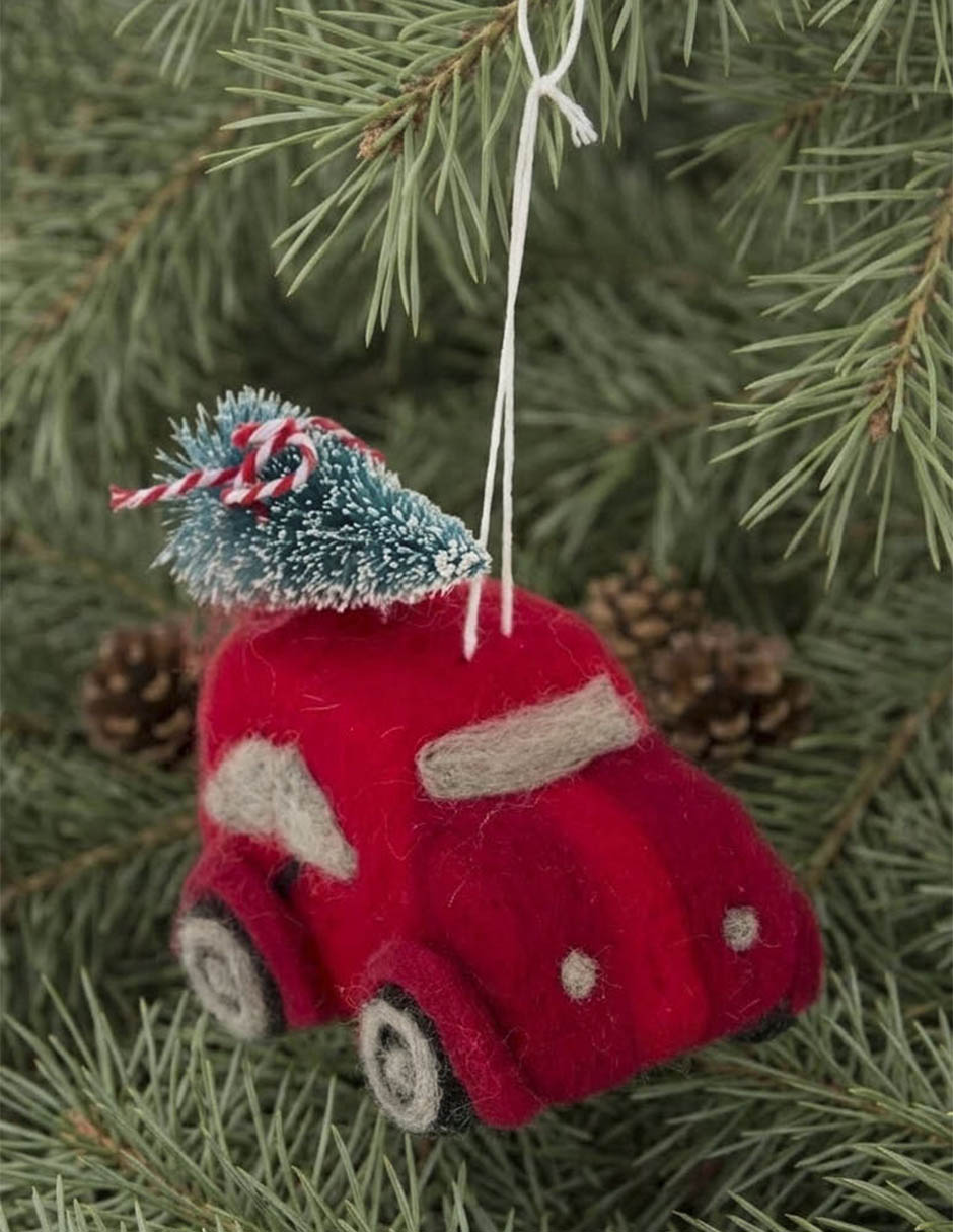 Ornamento navideño coche 5