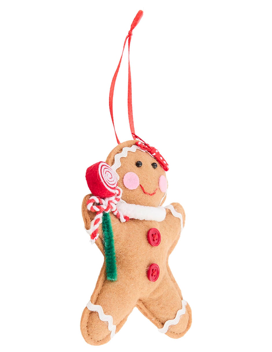 Ornamento navidad galleta de jengibre 2